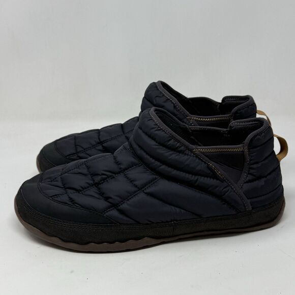 LL Bean Mountain Classic Quilted Ankle Boots II Mens 12 M Black Mesh Comfort main image 9
